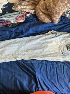 Insight Light Blue Denim Jeans with White Lining